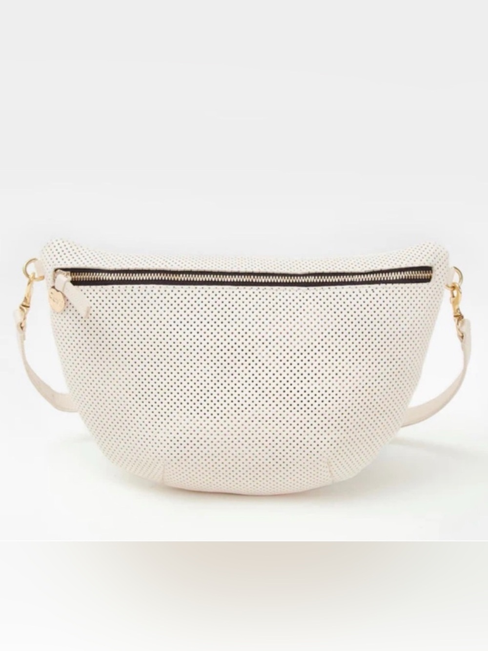 Clare V. Grande Fanny in Cream Perf